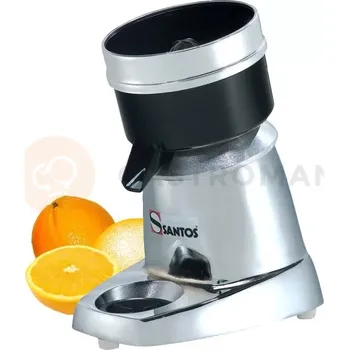 Lis na citrusy Odšťavňovač citrónů 200x300x350 mm, nerez, černý | SANTOS, 05-70761