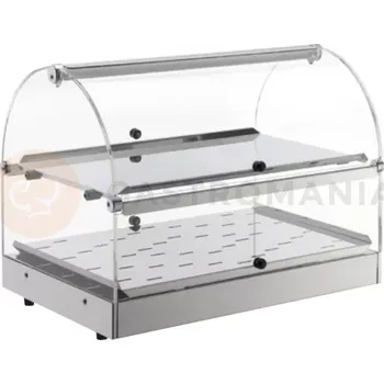 Vyhřívaná vitrína 500x350x380 mm | NEUMARKER, Hot Food II