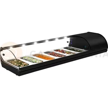 Chladicí nástavec 1438x395x245 mm, agregát na pravé straně | NEUMARKER, Royal Cooling Tapas 6