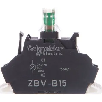 vypínač Harmony XB4 Světelná sada Ø22 bílá LED 24V (dříve ZBVB35, ZBVB45,