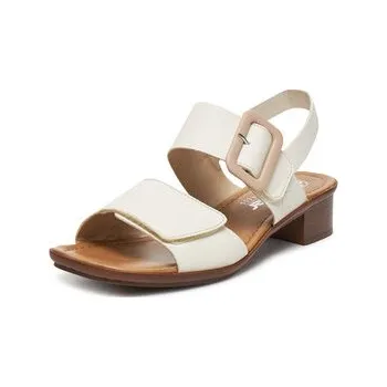 Dámské sandále Sandály Rieker 62663-60 Écru 38