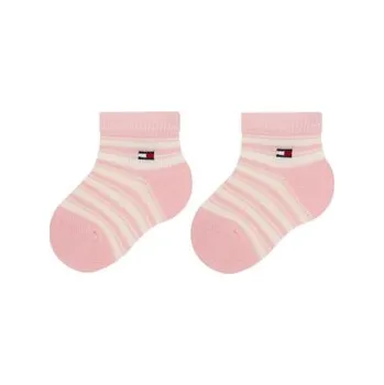 Dámské ponožky Krátké ponožky Tommy Hilfiger 701236342 Růžová 19_22