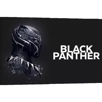 Obraz Sablio Obraz BLACK PANTHER z profilu Černý - 60x40 cm