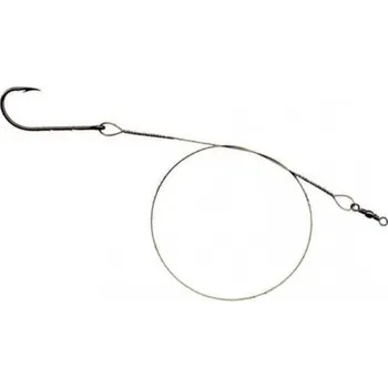 Mistrall ocelové lanko pro lov dravců 1 x 7 (7 kg) Green, Velikost 25cm, 2ks/bal