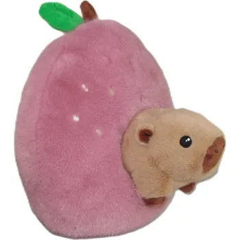 plyšák Vizopol Kapybara v pelíšku jahoda 30 cm