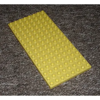 Stavebnice LEGO Lego Duplo D20425 (6490) deska 8x16 bright sv. žlutá POUŽITÉ (4247341, 4598908, 6019202)