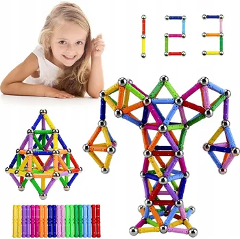 ostatní stavebnice STAVEBNICE STAVEBNICE 3D KONSTRUKČNÍ KREATIVNÍ SKLÁDAČKA PRO DĚTI XXL 206 DÍLKŮ