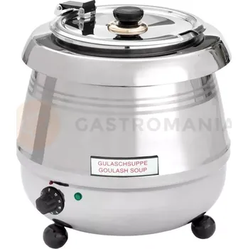 Servírovací stolek Kotlík na polévku 345x345x360 mm, nerez | NEUMARKER, DeLuxe