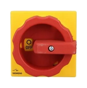 vypínač Vačkový přepínač 0-1 3P 125A pro vestavbu IP65 3LD2804-0TK53