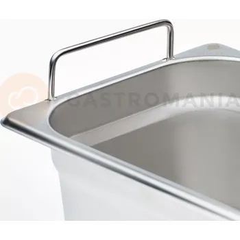 Nerezový dřez Ocelová gastronádoba s úchyty GN 1/2, 100 mm | STALGAST, Basic