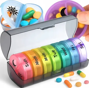 Obraz Týdenní Schránka , 2 přihrádky na den