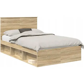 Postel Rámeček postele Sonoma 120 x 190 cm Masivní borovicové dřevo