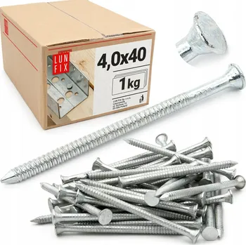 Hřebík Dřevěné hřebíky Lun Fix 4 x 40 mm 275 ks