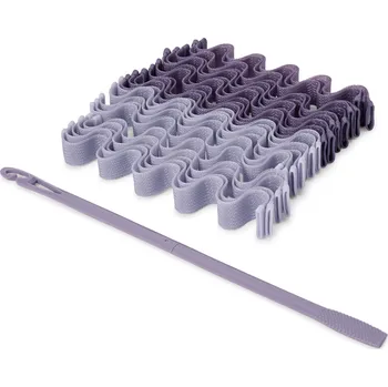 Natáčka na vlasy 715095 - Tchibo - Natáčky na vlasy bez tepla - barva: fialová