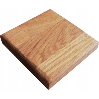 Obraz Kulatá dřevěná podložka 10 x 10 cm