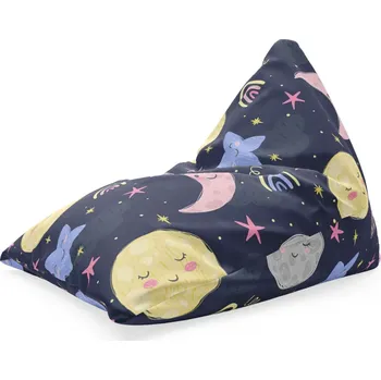 Sedací pytel SABLIO Sedací vak Triangl Dětské nebe 150x80 cm