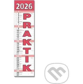 Doplněk ke knize Nástenný kalendár Praktik 2026 (červený) - Spektrum grafik Spektrum grafik