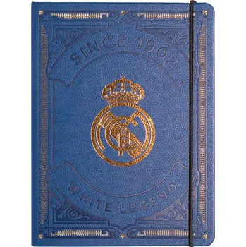 Blok Poznámkový A5 blok FC Real Madrid: Premium (14,8 x 21 cm)