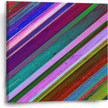 Obraz Sablio Obraz Nabarvené dřevo - 50x50 cm