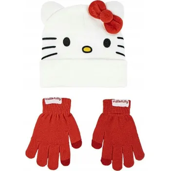Kšiltovka Set čepice a rukavice HELLO KITTY