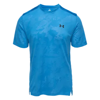 Pánské Tričko s krátkým rukávem UNDER ARMOUR UA TECH VENT JCQRD SS 1390047-402 – Modrá M