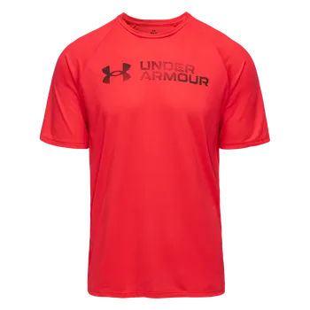 Pánské tričko Pánské Tričko s krátkým rukávem UNDER ARMOUR UA TECH REFLECTIVE SS 6005116-713 – Červená S