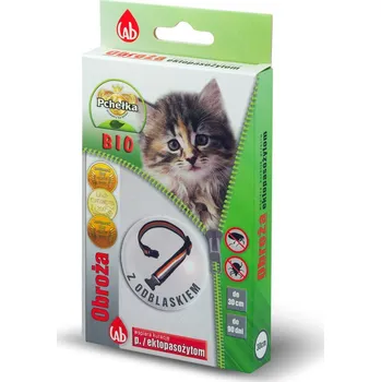 PCHELKA Bio obojek pro kočky s reflexním prvkem