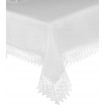 ubrus Obrus na stół klasický 140x260 Guipure vz. 144_Bílý