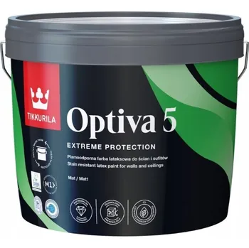 barva na zeď Tikkurila Optiva Matt 5 báze A barva latexová 9l