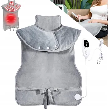 Polštář PODLOŽKA VYHŘÍVANÁ DEKA NA ZÁDA ELEKTRICKÁ S REGULACÍ TEPLA, PŘÍJEMNÁ