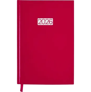 Kalendář Knižkový kalendář 2026 A5 Avanti červený (červená)