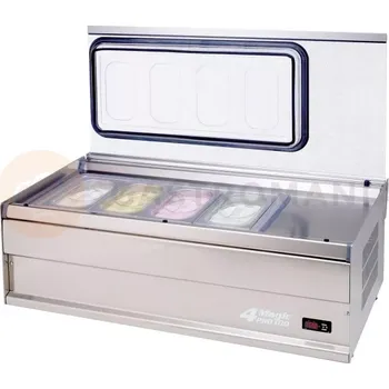 Vitrína na zmrzlinu 1000x450x360 mm | NEUMARKER, 4 Magic PRO 100