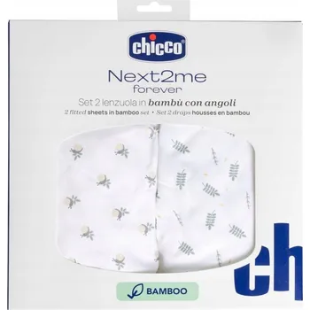 Prostěradlo Prostěradlo Next2Me Forever bambusové greenery 2ks