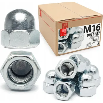 Matice MATICE M16 POZINK KRYCÍ DIN1587 1kg - cca 18 ks