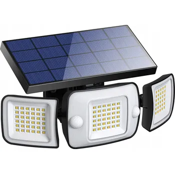 Venkovní osvětlení INTELAMP Solární lampy s pohybovým senzorem 108 LED IP65 Vodotěsné