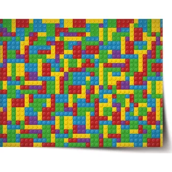 Plakát SABLIO Dětský plakát Barevná stavebnice Varianta: 90x60cm
