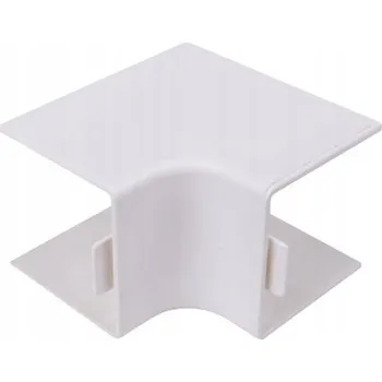 kabelová chránička Vnitřní roh pro kabelový kanál OBO Bettermann 6191940 WDK HI40040RW 40 x 40 mm, bílý