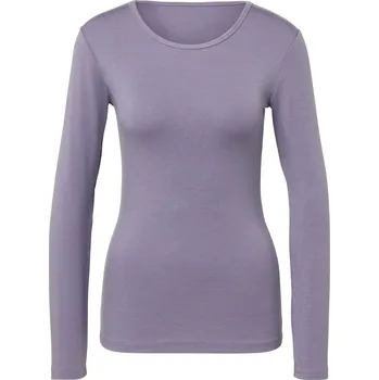 Pánské tričko 710752 - Tchibo - Triko s dlouhým rukávem a vlnou s certifikací RWS - pro ženy - vel. S 36/38 - barva: fialová