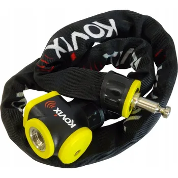 Motozámek Zabezpečovací řetěz Kovix s alarmem 120 dB, 1500 mm, 10 mm