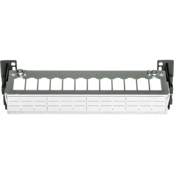 Rozvaděč HAGER PATCH PANEL 12M BTR lišta TS/deska FZ12MMO