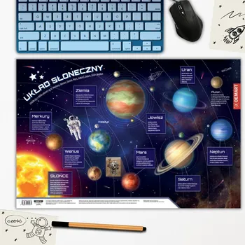 Desková hra Stolní hra Sluneční soustava - Podložka na stůl Demart