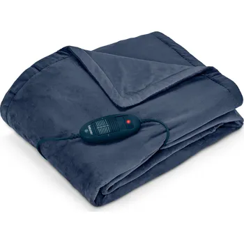 718205 - Vyhřívaná deka Beurer - barva: modrá