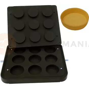 Plech na pečení Hliníková deska na tartaletky 81x19 mm pro zařízení 12-40600-DT | NEUMARKER, Cylinder