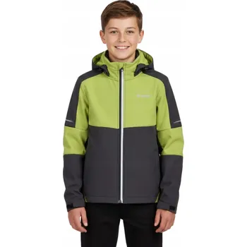Dětská bunda REGATTA softshellová nepromokavá přechodná s kapucí 164