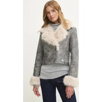 Pánská softshellová bunda Bunda Answear.LAB cv2170.fos šedá 90X, vel. XL