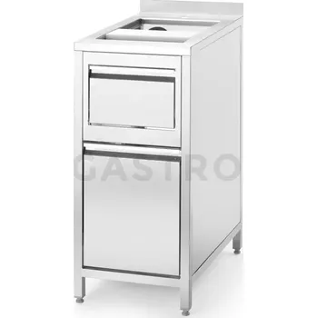 Kuchyňská linka Pomocný modul Boston Cafe pro montáž k rohovým kávovým stolkům, 400x650x900 mm | BARMATIC, Oxygen