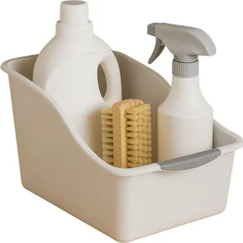 VERK GROUP Plastový organizér do kuchyně plastová nádobka do skříně na čistící prostředky kuchyně koupelna