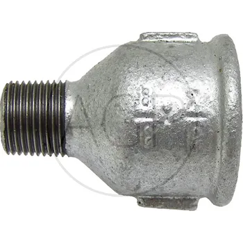 Instalatérský materiál Hrdlo s přípojem 1 1/4" x 1"