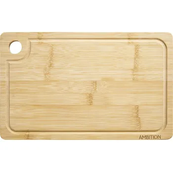 Kuchyňské prkénko 29288 Bambusové prkénko na krájení Paloma 32 x 20 x 1,5 cm AMBITION