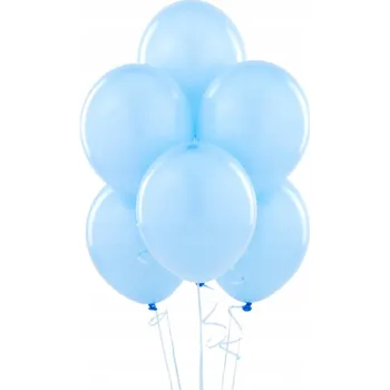 Balónek Balónky Belbal pastelově modré 25x37cm 25 Ks